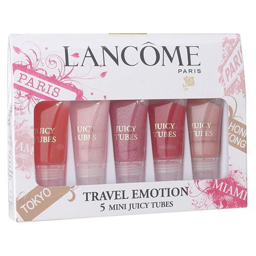 LANCOME TRAVEL EMOTION 5 MINI JUICY TUBES / ランコム ミニ