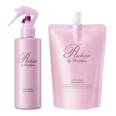 リシェールバイベネフィーク　エアリーアクア　ヘアウォーターまとめ売り　新品未使用 BENEFIQUE 資生堂 リシェール バイ ベネフィーク エアリーアクア ヘア