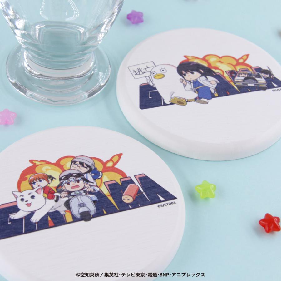 銀魂 珪藻土コースター アニメ グッズ かわいい : CosmeMarket - 通販