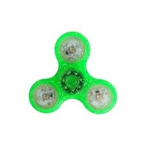 ハンドスピナー 光るラメ 6カラー 指スピナー 光る 光 LED 蓄光 hand spinner レインボー 虹色 スピーカー 三角 ストレス解消 グッズ 派手 目立つ おもしろ｜cosme-market｜05