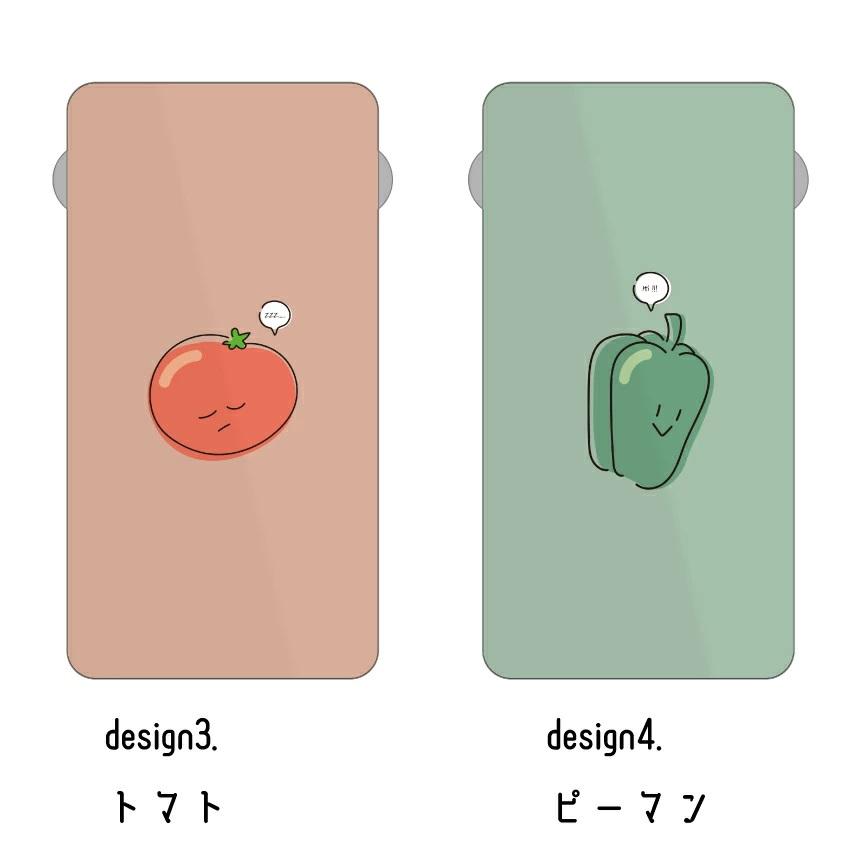 お野菜シリーズ モバイルバッテリー 5000mAh Qi対応 置くだけ お野菜シリーズ モバイルバッテリー 5000mAh Qi対応 置くだけ