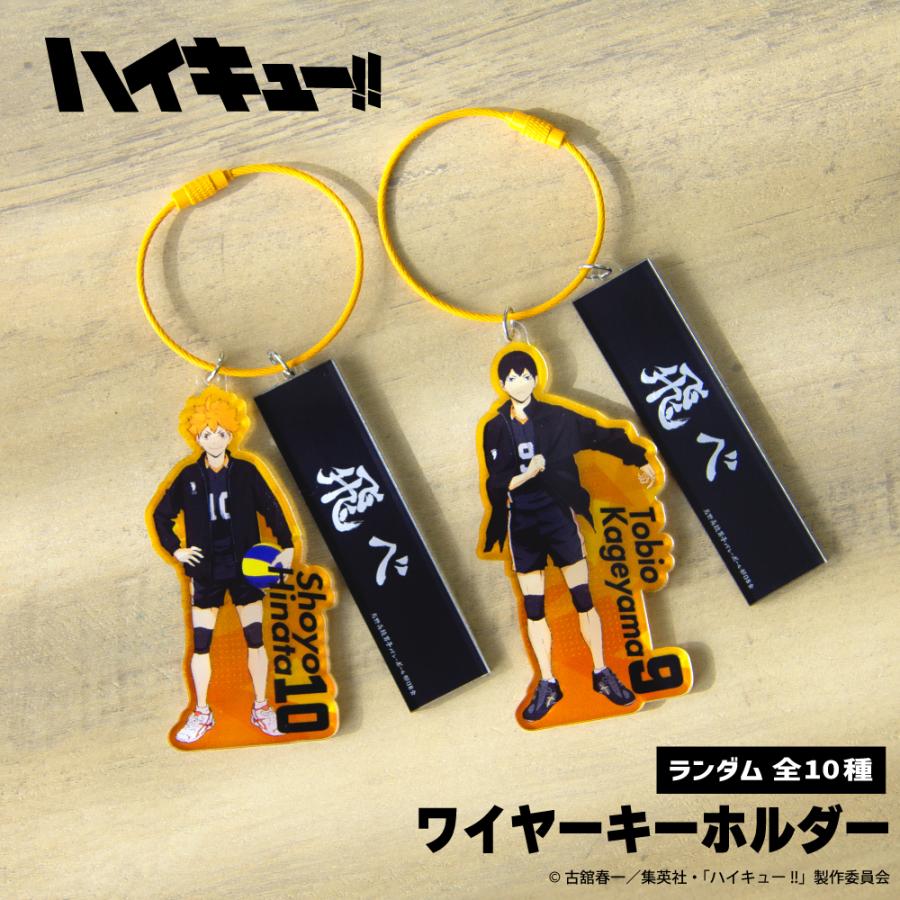 ハイキュー!! ランダムワイヤーキーホルダー 単品 グッズ かわいい