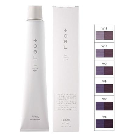 toeL インターコスメ トエルカラー FASHION バイオレット 100g (1剤