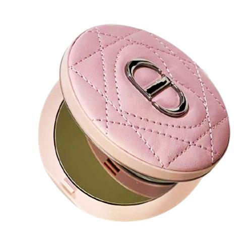Christian Dior クリスチャンディオール ピンク ダブルミラー Christian Dior クリスチャンディオール ピンク ダブルミラー