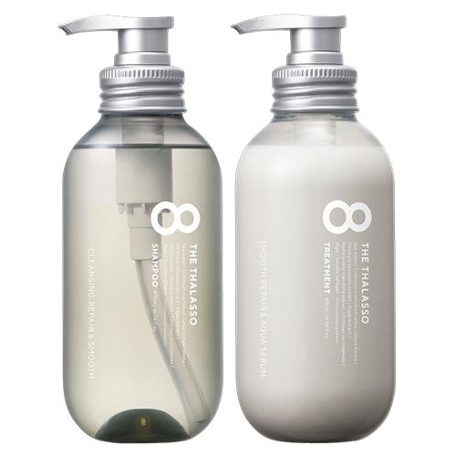 【専用】３セット 1200ml エイトザタラソ スムースシャンプートリートメント 8 THE THALASSO エイトザタラソ スムースシャンプー＆スムース
