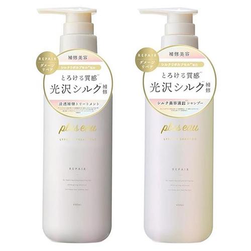 plus eau（プリュスオー） リポア シャンプー ＆ トリートメント 本体