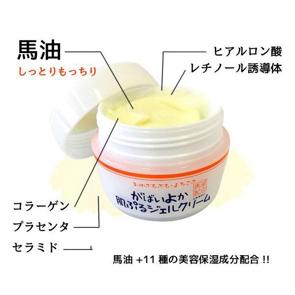 旧パッケージ 特価 がばいよか 肌ぷるジェルクリーム GA-08 馬油配合