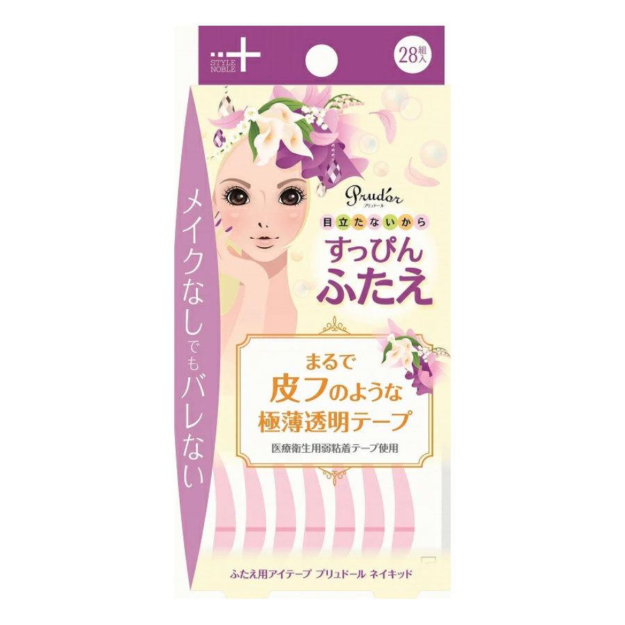 でおすすめアイテム ノーブル ふたえ用アイテープ プリュドール ネイキッド 極薄透明テープ テカらない バレないふたえ 28組入 アイテープ アイプチ 日本製