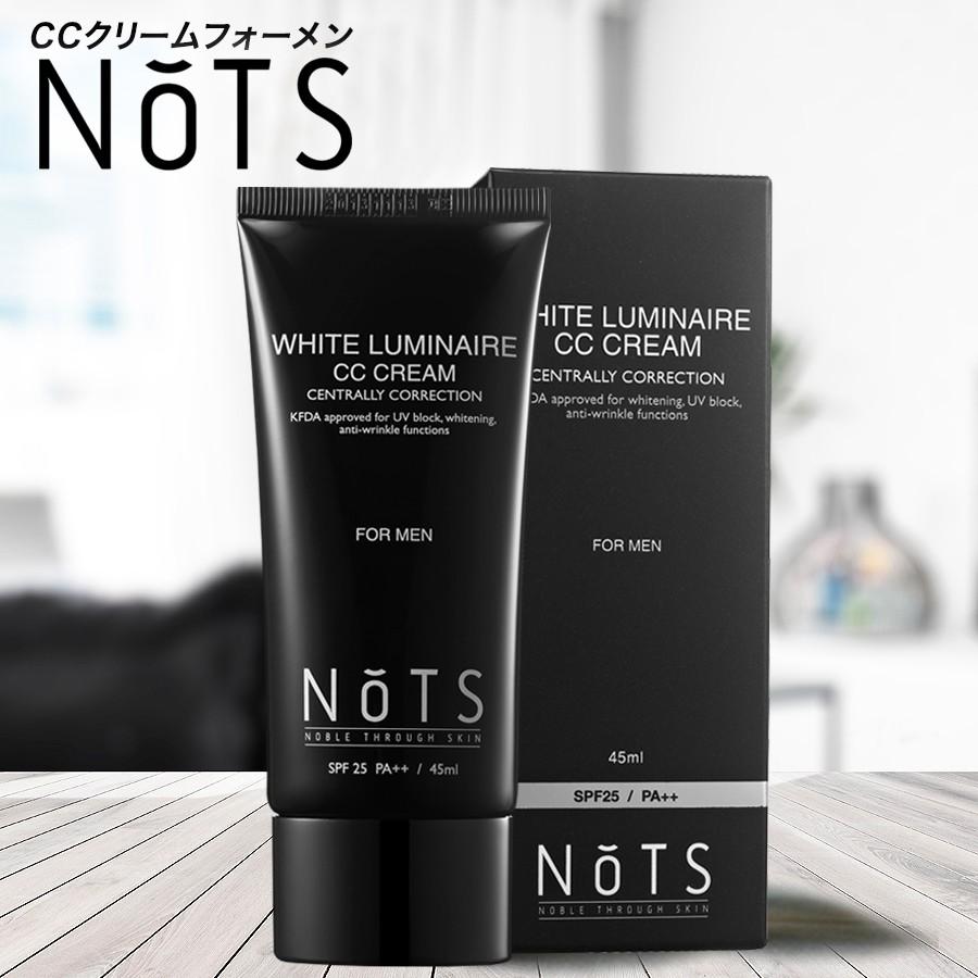 Nots ホワイトルミネールccクリーム フォーメン Spf25 Pa 45ml メンズ 男性用 化粧品 スキンケア 4560251187807 Cosmestreet 通販 Yahoo ショッピング