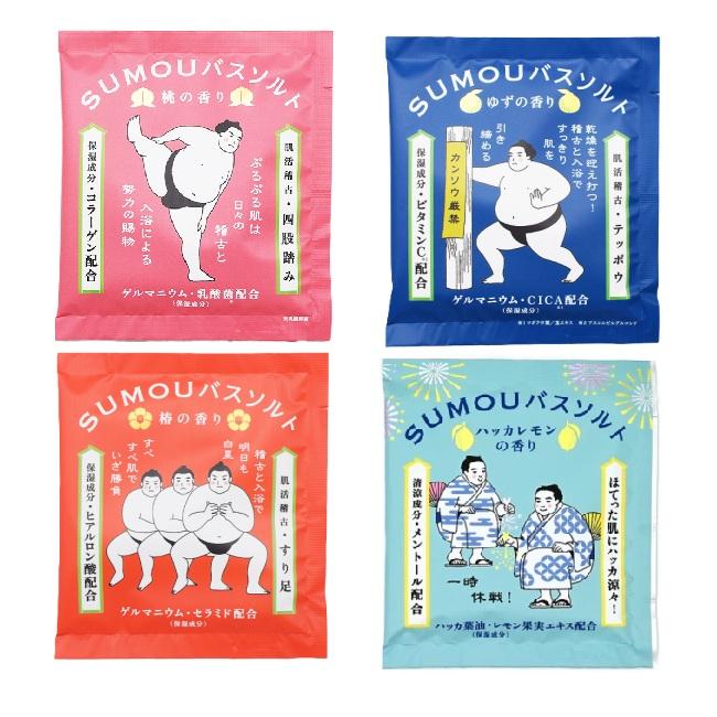 CHARLEY（チャーリー） SUMOU バスソルト 1回分 四股踏み 桃 テッポウ