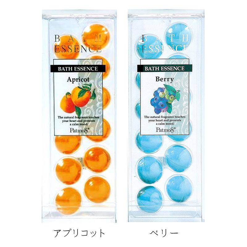 パトモス バスエッセンス 12個入 ローズ ウッド ラベンダー シトラス