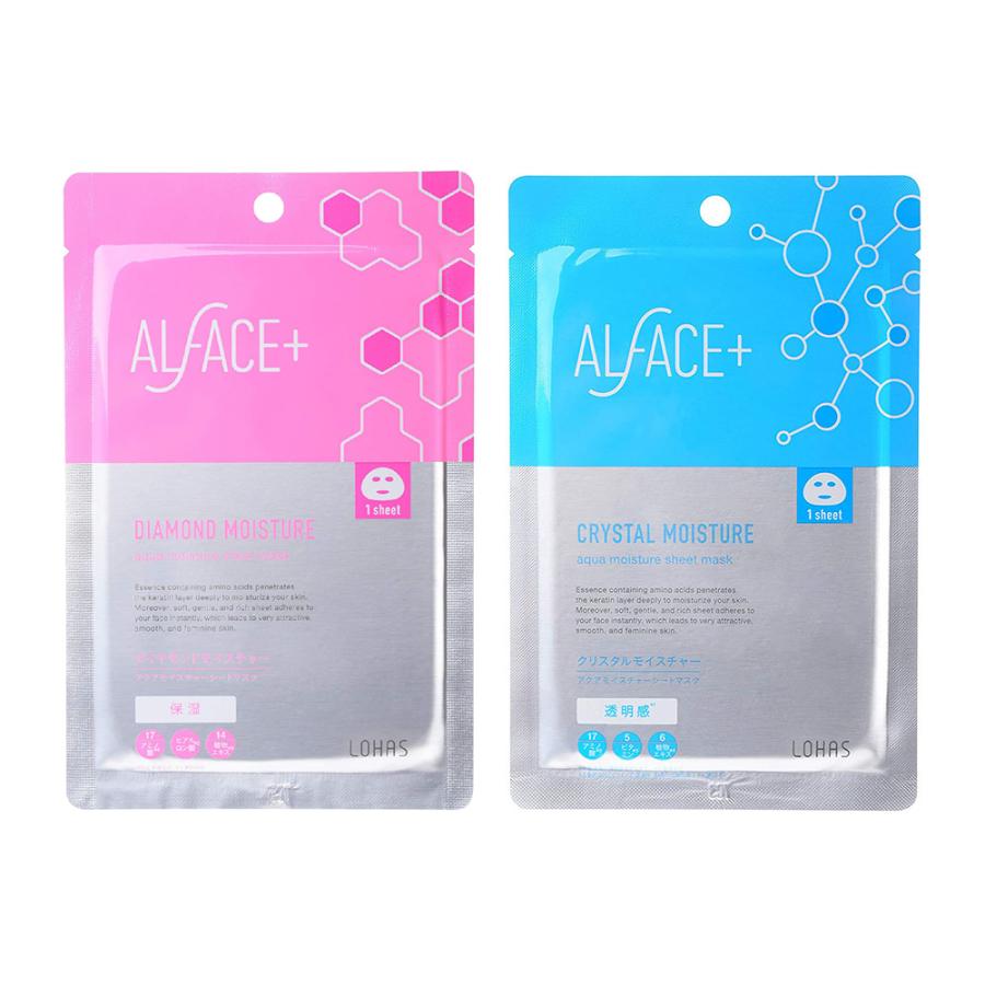 オルフェス Alface ダイヤモンドモイスチャー クリスタルモイスチャー シートマスク 透明感 保湿 1枚入 美容マスク 韓国コスメ Mask 17 Cosmestreet 通販 Yahoo ショッピング