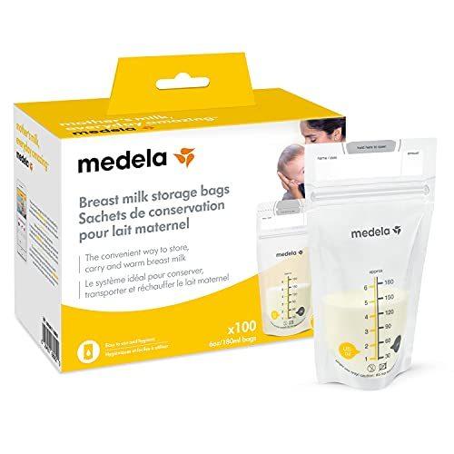 【新品】 Medela Breast Milk Storage Bags 25 Count / メデラ 母乳保存バック 180ml 100枚入り その他授乳、食事用品