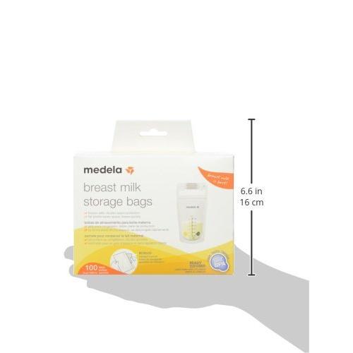 【新品】 Medela Breast Milk Storage Bags  25 Count / メデラ　母乳保存バック　180ml　100枚入り｜cosme-tokyo｜09