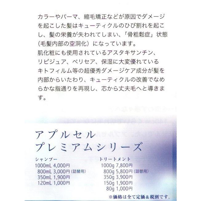 サニープレイス アプルセル プレミアム トリートメント 800g×2個