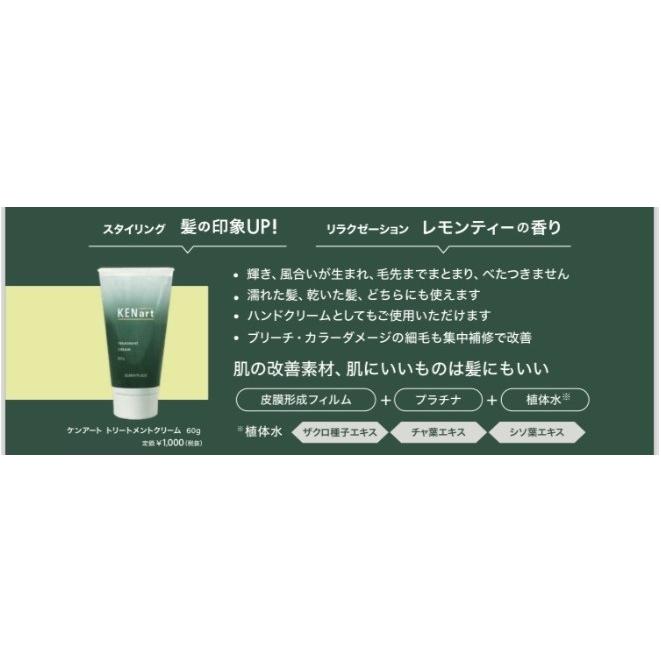 サニープレイス ケンアート トリートメントクリーム 60g【12gおまけ