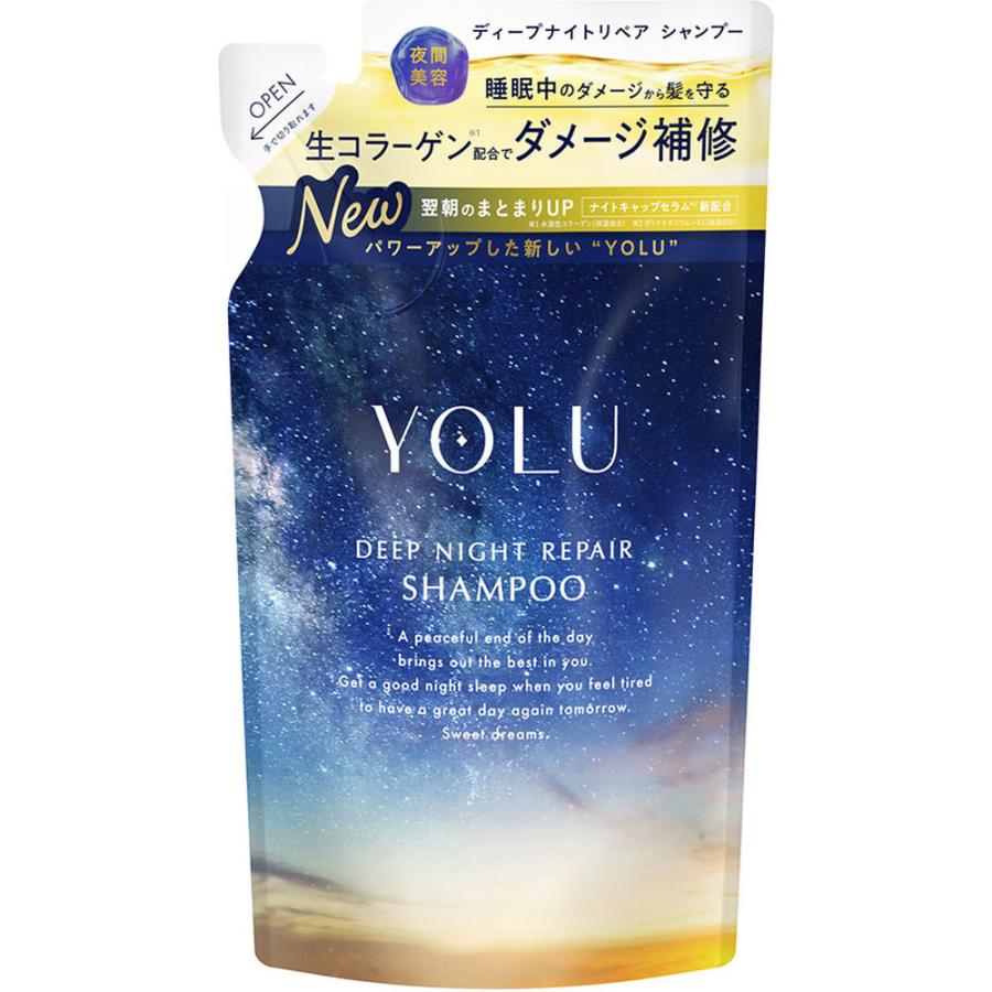 YOLU ディープナイトリペアシャンプー 詰替 350ml : コスメビレッジ