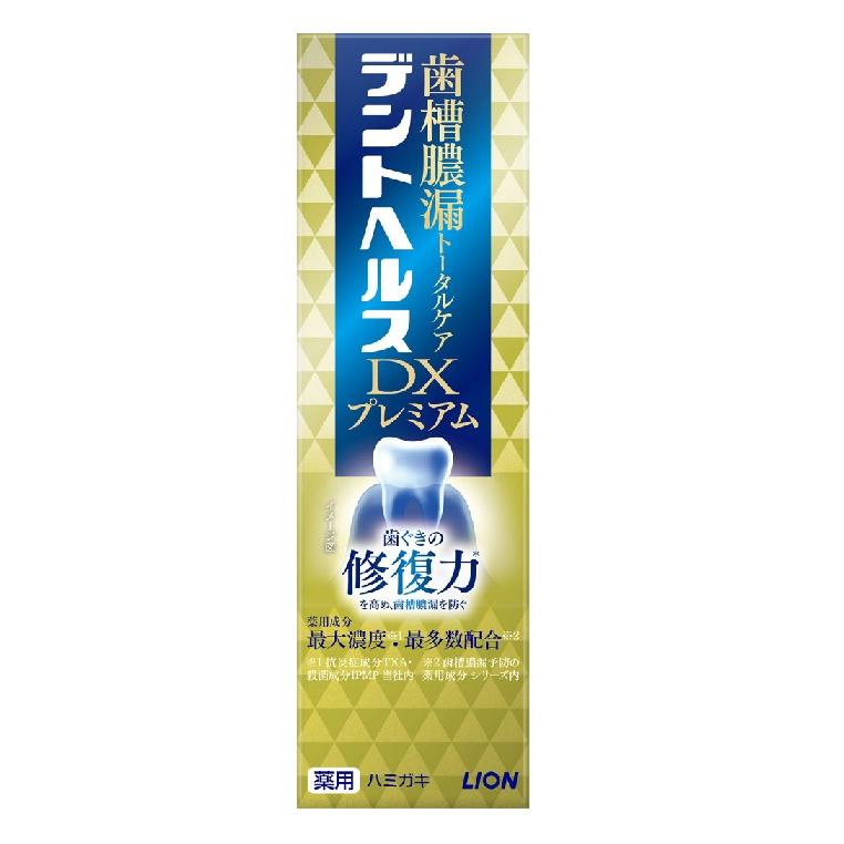 ライオン デントヘルス 薬用歯磨き粉 プレミアム DX 90g 6個セット ライオン デントヘルス薬用ハミガキDXプレミアム 90g【医薬部外品