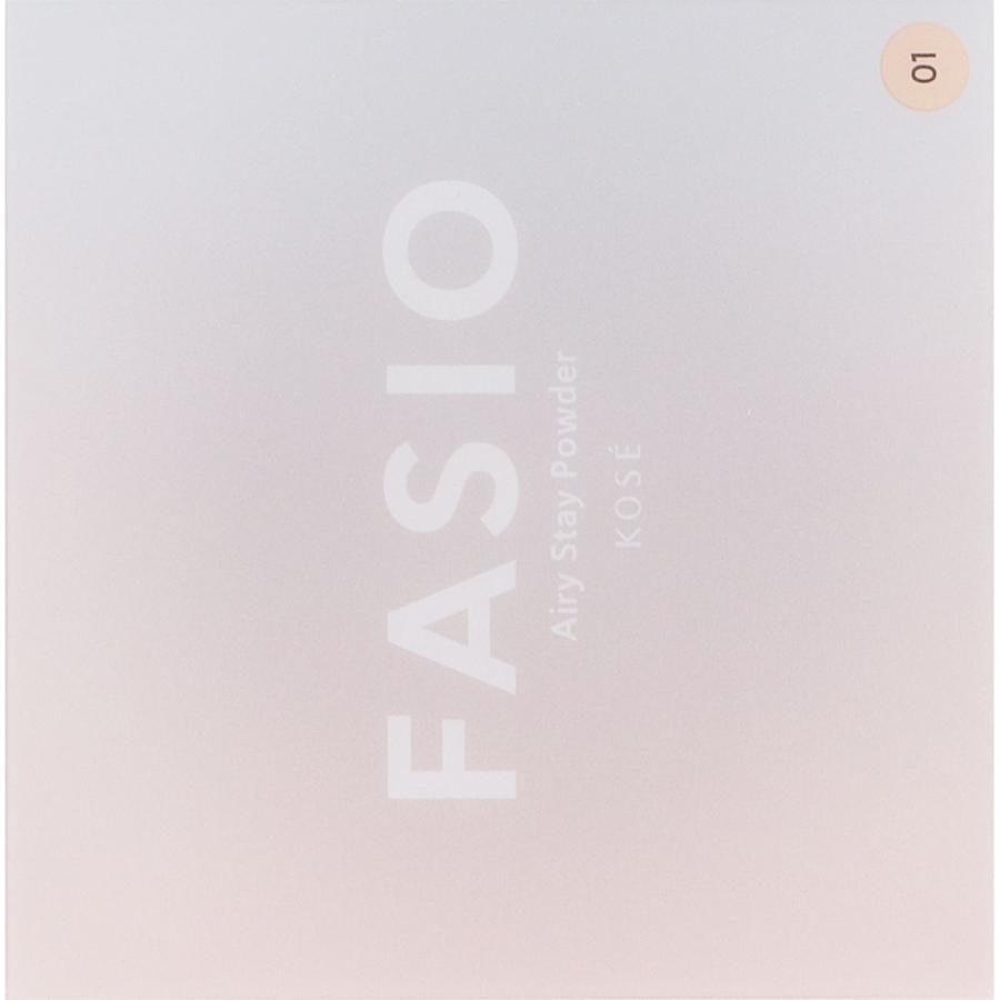 FASIO コーセー ファシオ エアリーステイ パウダー 01 ピンクベージュ