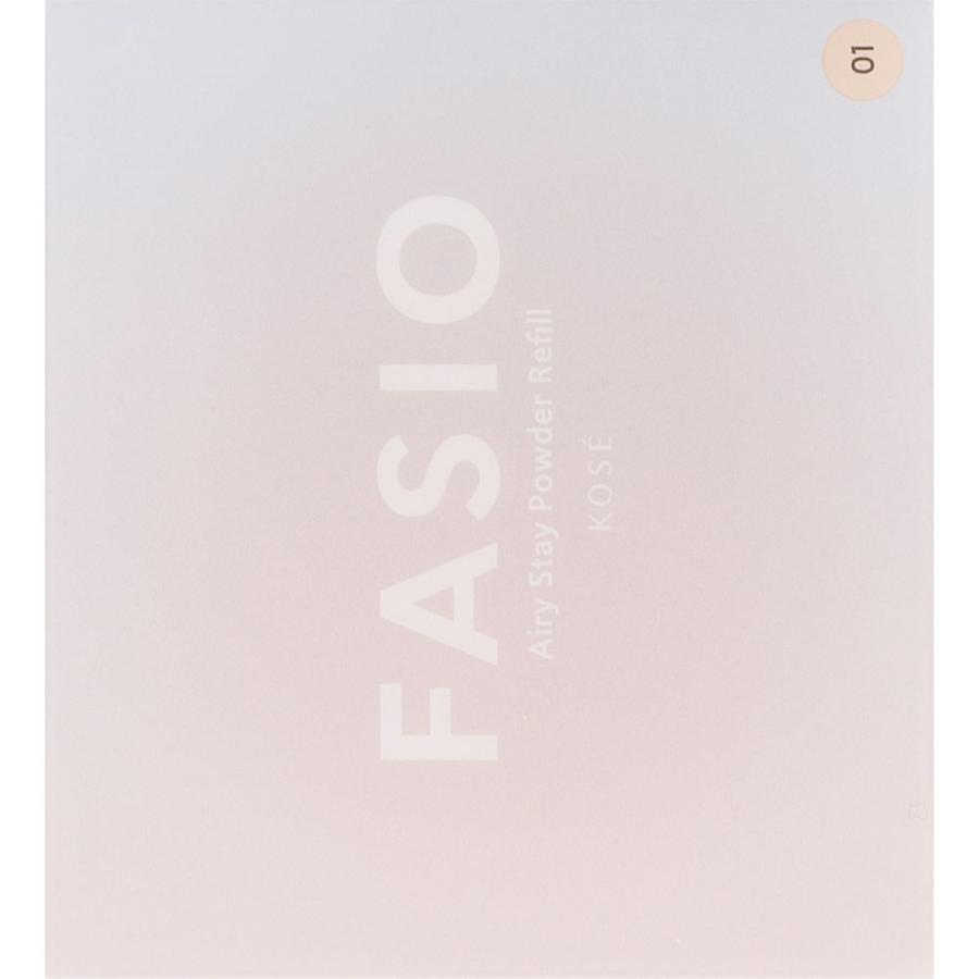 FASIO コーセー ファシオ エアリーステイ パウダー 01 ピンクベージュ