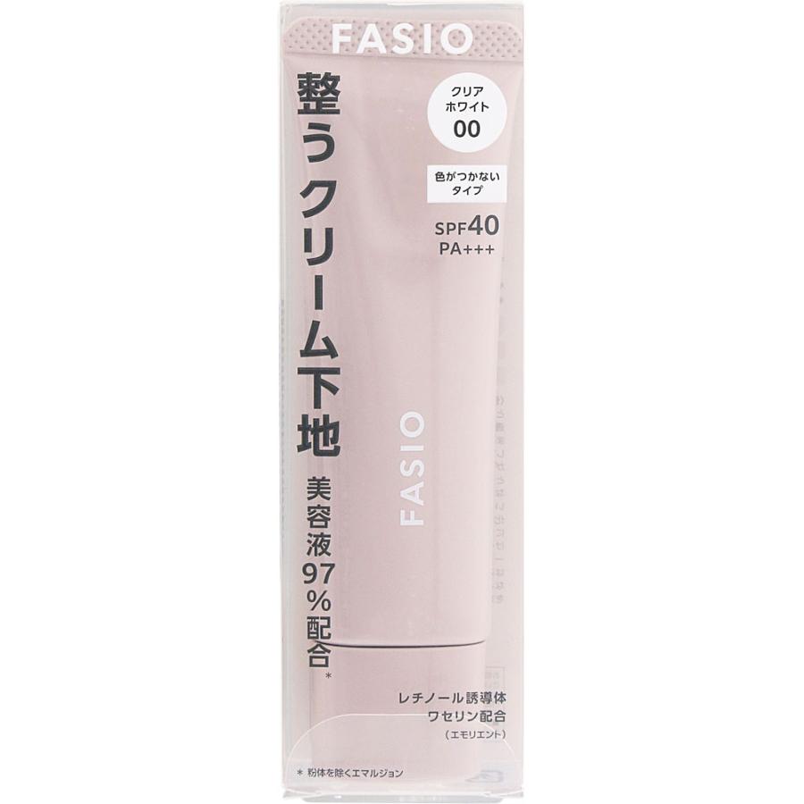 FASIO コーセー ファシオ うるおい整う クリーム下地 00 クリア