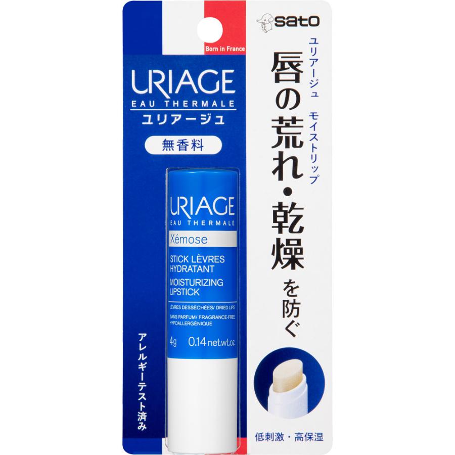URIAGE 佐藤製薬 ユリアージュ モイストリップ ＜無香料＞ 4g : コスメ