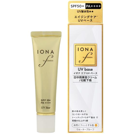 イオナ エフ リッチローション リッチクリーム UVベース 化粧水 下地 新品 IONA f イオナ エフ UV ベース 40g : コスメバウハウス - 通販 - Yahoo
