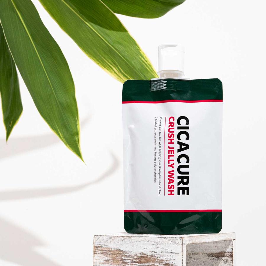 CICACURE CRUSH JELLY WASH 洗顔料 肌荒れを防ぎながら、毛穴汚れを