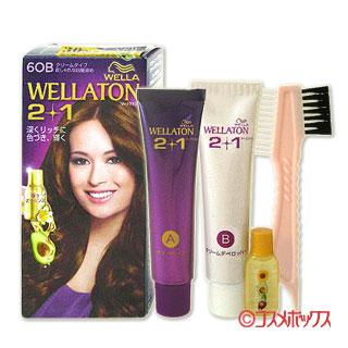 ウエラトーン Wella ツープラスワン クリームヘアカラー 6ob やや明るいオレンジブラウン おしゃれな白髪染め コスメボックス Paypayモール店 通販 Paypayモール