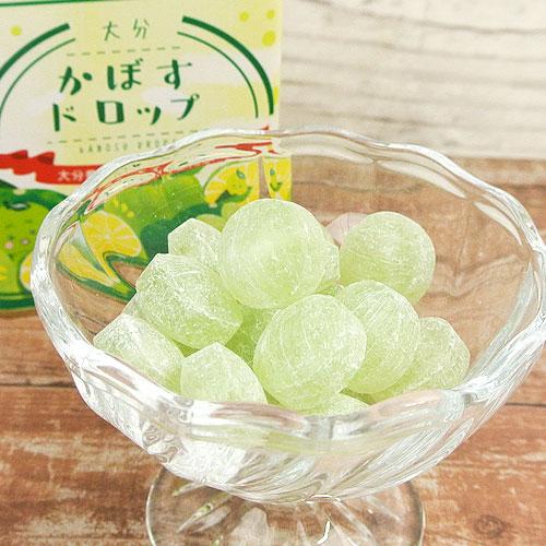 大分県の特産品かぼすの果汁使用 かぼすドロップ缶 80g あめ 飴 アメ