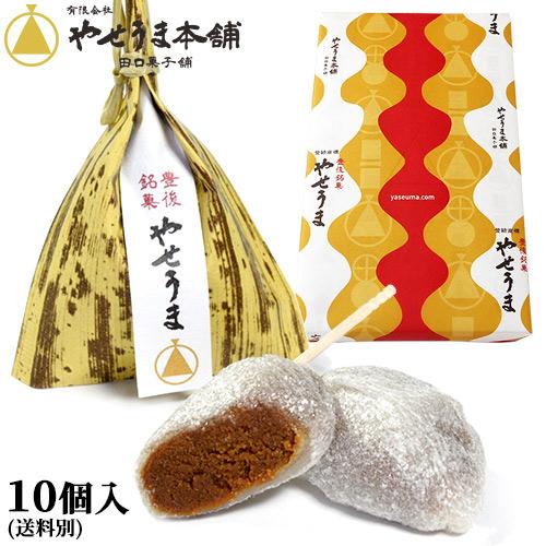 きな粉のヘルシーおやつ 豊後銘菓 やせうま 10個入り 郷土料理を和菓子にアレンジ お土産 やせうま本舗 田口菓子舗 (送料別) | ブランド登録なし