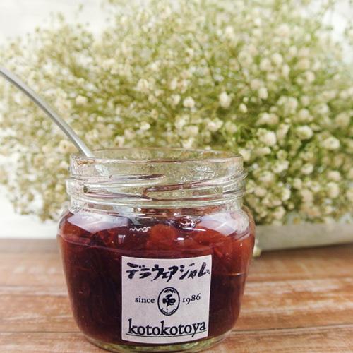 湯布院で長年愛されている手作りジャム デラウェアジャム 125g ぶどうジャム 国産果実 Jam kitchen kotokotoya