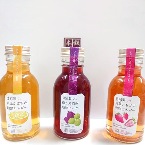 自然から生まれた体にやさしい果実酢 初恋梅の地獄蒸し紫蘇ビネガーお試しボトル 105mL×3個セット 鉄輪本舗 送料込 | ブランド登録なし | 03