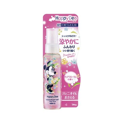 ハッピーデオ Happydeo デオドラントミスト クリアフローラル 80ml マンダム Mandom ディズニー コスメボックス Paypayモール店 通販 Paypayモール