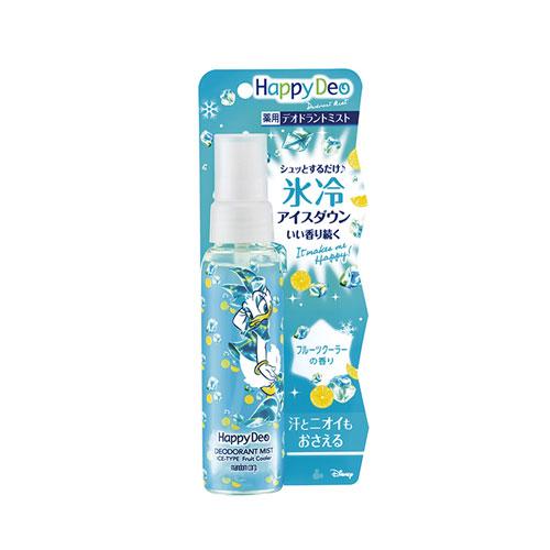 ハッピーデオ Happy Deo デオドラントミスト アイスダウン フルーツクーラーの香り 80ml マンダム Mandom ディズニー コスメボックス Paypayモール店 通販 Paypayモール