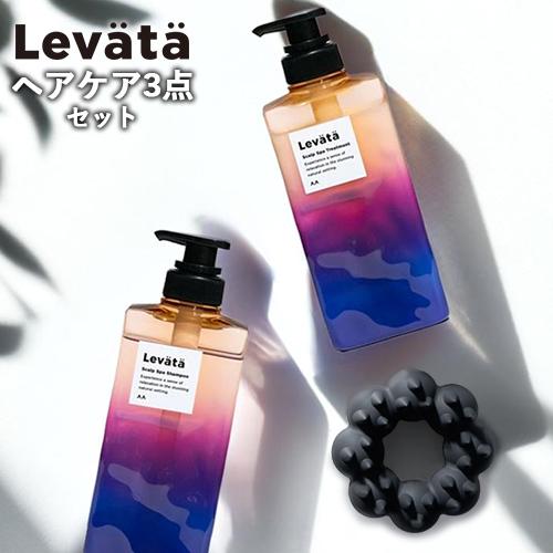 レバタ(Levata) スカルプスパシャンプー 400ml + トリートメント 400g  + ブラシ マンダム(mandom) 送料込 | mandom