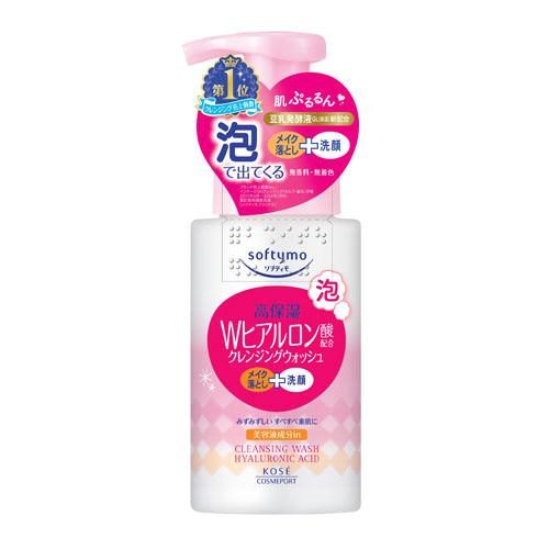 ソフティモ 泡クレンジングウォッシュ (洗顔料) Wヒアルロン酸配合