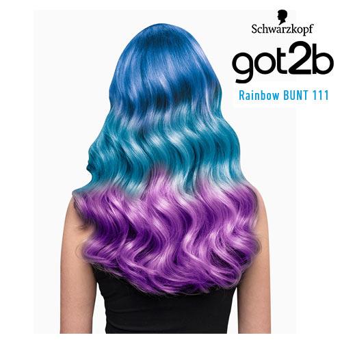 ヘンケル got2b カラークリーム レインボーアクア 3色入り