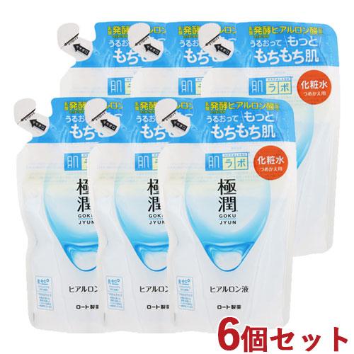 肌ラボ 極潤ヒアルロン液 つめかえ用 化粧水 170mL×6個セット 詰め替え
