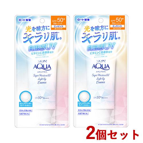 スキンアクア スーパーモイスチャーUV ライトアップエッセンス SPF50+/