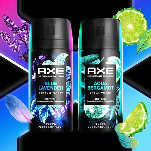 AXE フレグランスボディミスト3種類セット AXE(ユニリーバ) アックス(AXE) プレミアムフレグランス ボディ