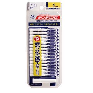 デンタルプロ 歯間ブラシＩ字型(ホワイト) サイズ1:15本入｜cosmecom