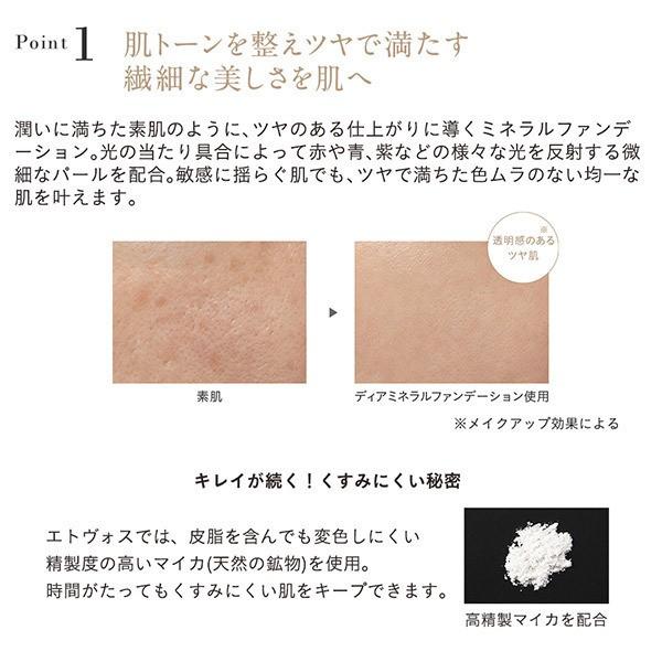 ポイント10倍 2月7日 エトヴォス ディアミネラルファンデーション 40 ファンデーション アットコスメショッピングpaypayモール店 通販 Paypayモール