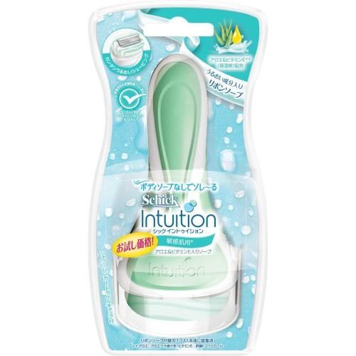 店 シック イントゥイション 敏感肌用 ホルダーお試し用 替刃１コ付