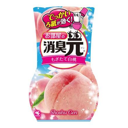 「ポイント10％バック 5月18日0:00〜5月20日1:59」 小林製薬 お部屋の消臭元(白桃) 400ml｜cosmecom