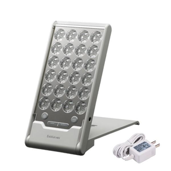 Exideal mini 美顔器 ホワイト ポイント10%バック 9月11日〜13日」エクスイディアル LED美容器 エクス