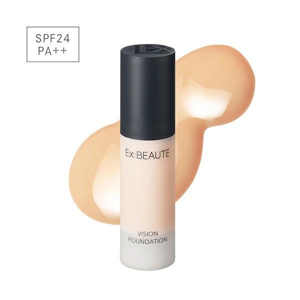 【あん】Ex:BEAUTE ファンデーション オークル02 おまとめ Ex：BEAUTE（エクスボーテ） ビジョンファンデーション モイスト(本体