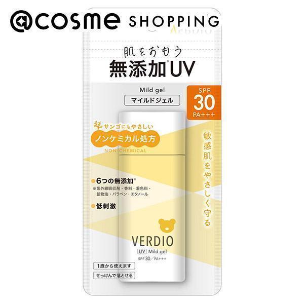 「ポイント10％バック 5月18日0:00〜5月20日1:59」 メンターム VERDIO UVマイルドジェルN(本体) 80g｜cosmecom