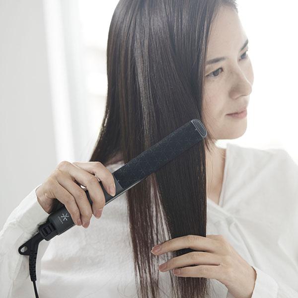 ストレートヘアアイロン グレー Amazon.co.jp: SALONMOON ヘアアイロン ストレート 24mm 2WAY 高速起動