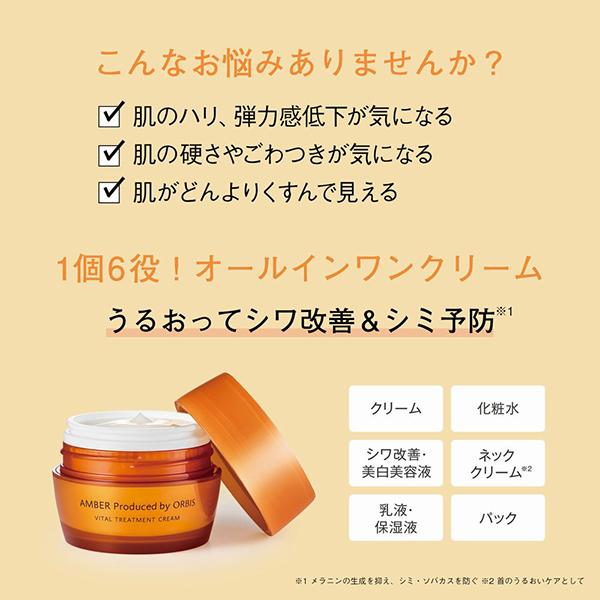 オルビス オルビスアンバー ヴァイタルトリートメントクリーム(本体/無香料) 50g｜cosmecom｜03